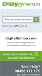 Mobile Screenshot of digitalbillion.com